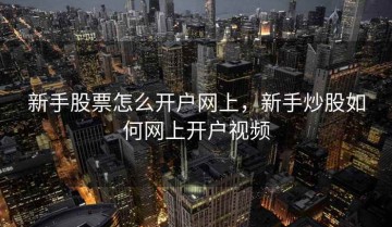 新手股票怎么开户网上，新手炒股如何网上开户视频