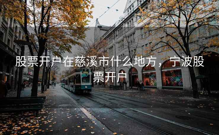 股票开户在慈溪市什么地方，宁波股票开户